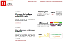 Tablet Screenshot of negteit.de